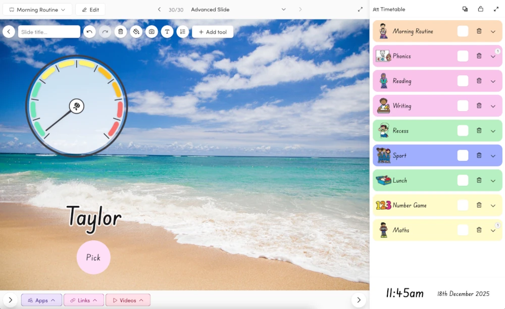 Smart classroom tools